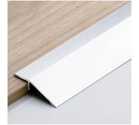 Ramp Edge Profile Threshold Strip, Aluminum Laminate Threshold Ramp, Floor Bar for doorways, for Joining Floor Gaps,Carpet Threshold Transition,Floor Tiles(Silver,35mm x 900mm)