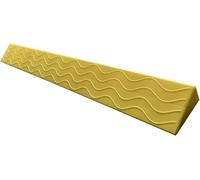 ramp Interior Threshold Ramps Step Ramps Plastic Ramps Domestic Doorway Ramps Textured Surface(Yellow,100x16x7cm)