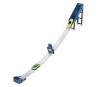 Ramp Racing Car - Interactive Race Track Set | Educational Play Set with 2 Mini Trucks, Garage Toy for Early Childhood Education and Party Entertainment