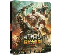 Rampage Japanese Artwork Steelbook [4K Ultra HD] [2018] [Blu-ray] [2023] [Region Free]