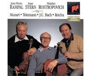 Rampal^Stern^Rostropovich^Mozart^Bach - Trios & Quartets By Mozart, Bach & , Reicha