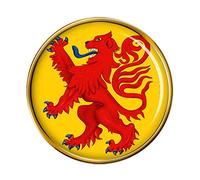 Rampant Lion Pin Badge