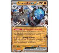 Rampardos ex 045/84 Double Rare Pokemon Card | Mega Evolution Pitch Black | ME05 | Titan Authenticated