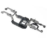 RampCrab LCG Carbon Fiber Universal Chassis Frame Kit for 1/18 RC Crawler TRX4M Upgrade