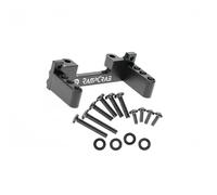 RampCrab Servo Mount Bracket for FXC24, Adjustable Servo Mount Tray, 1/24 RC Car Steering Servo Mount for FMS FCX24 Power Wagon Butcher & Max Smasher Big Foot Monster Truck Upgrade Parts, 1pcs, Black