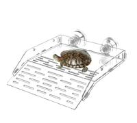 Rampe d'escalade pour tortues ? Plateforme de repos en acrylique transparent | Terrasse de repos pour reptiles d'aquarium, accessoires pour r?servoir de tortues pour l?zards, grenouilles, crabermit