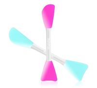 RamPula Makeup Silicone Facial Mask Applicator Brush Face Mud Cream,Clay Mask,DIY,Modeling Mask Brushes DIY Mud Mixing Spatula Double-end Handheld Scoop Skin Care Make up Foundation Gel Cosmetic Tool