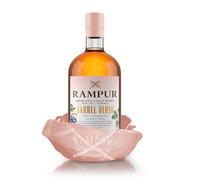 Rampur Barrel Blush Indian Single Malt Whisky 70cl - Matured in American Oak & Australian Shiraz Casks, Rich, Fruity & Spiced Finish Premium Collectible Whisky from India