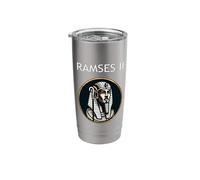 Ramses II Ancient Egyptian Pharaoh Stainless Steel Insulated Tumbler