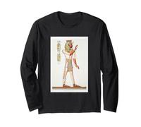 Ramses III Egyptian Pharaoh History Ancient Archaeology Art Long Sleeve T-Shirt