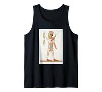 Ramses III Egyptian Pharaoh History Ancient Archaeology Art Tank Top