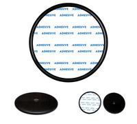 Ramtech 80mm Dashboard 3M Adhesive Pad Mounting Disk for GPS Suction Cup Mount, Compatible with Garmin Dezl 760 LM LMT, Dezl 770 LMTHD, Dezl 780 LMT-S, Dezl OTR 700, DezlCam 785 LMT-S, DMD80