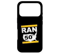 RAN 50 States Twenty 6 point 2 Miles Marathon Runner Design Case for iPhone 17 Pro