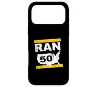 RAN 50 States Twenty 6 point 2 Miles Marathon Runner Design Case for iPhone 17 Pro Max