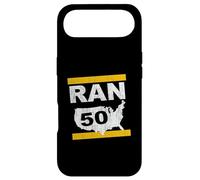 RAN 50 States Twenty 6 point 2 Miles Marathon Runner Design Case for iPhone Air