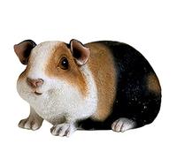 Lovely Guinea Pig Figurines Resin Cute Animal Garden Statue Model Garden Lawn Ornaments Decor, 3.9 Inches H