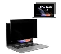 RanBluu 17.3 inch Laptop Privacy Screen Filter for Display,17.3" Removable Anti Glare Protector, Blue Light Filter Shield Film for Computer Screen & Monitor (17.3" 16:9)