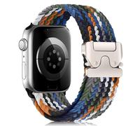 RanBluu Braided Bracelet for Apple Watch Strap, Nylon Replacement Strap, Fabric Sport Band for iWatch Series 11/10/9/8/7/6/5/4/3/2/1/SE 3/SE/SE 2, 38mm/40mm/41mm/42mm(Series 10)