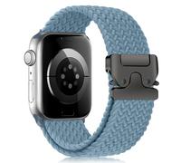 RanBluu Braided Bracelet for Apple Watch Strap, Nylon Replacement Strap, Fabric Sport Band for iWatch Series 11/10/9/8/7/6/5/4/3/2/1/SE 3/SE/SE 2, 38mm/40mm/41mm/42mm(Series 10)