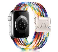 RanBluu Braided Bracelet for Apple Watch Strap, Nylon Replacement Strap, Fabric Sport Band for iWatch Series 11/10/9/8/7/6/5/4/3/2/1/SE 3/SE/SE 2, 38mm/40mm/41mm/42mm(Series 10)