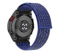 RanBluu QuickFit 22 mm Nylon Strap for Garmin Tactix 8 47 mm/Descent G2/fēnix 8 47 mm/fēnix E/Fenix 7, Velcro Replacement Strap, Sport Loop Bracelets Compatible with Garmin Epix 2, Purple