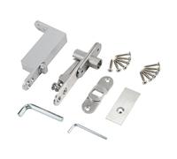 Ranbo Commercial/Home Self Closing Door Pivot Hinges Heavy Duty Hidden Hinges for Wood Doors 360 Degree Shaft Stainless Steel Invisible Pivot Hinge System (Regular)