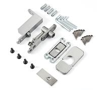 Ranbo Commercial/Home Self Closing Door Pivot Hinges Heavy Duty Hidden Hinges for Wood Doors 360 Degree Shaft Stainless Steel Invisible Pivot Hinge System (2 Way Adjustable)