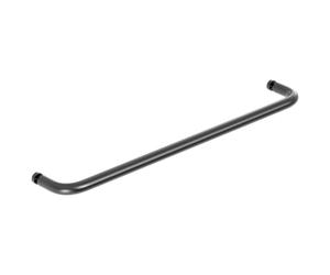 Ranbo Glass Shower Door Towel Bar 20 Inch Stainless Steel Sliding Shower Door Handle Replacement with Matte Black Finish for Commercial and Residential Glass Doors