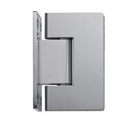 Ranbo Shower Door Hinge (90°), Frameless Wall to Glass Hinge, Suitable for 8-12mm Thick Tempered Glass, Stainless Steel, Polished Chrome (1 PC)
