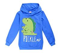 Ranboo Crown Moriah Elizabeth Boys Girls Anime Hoodies UK Hoody Top Moriah Elizabeth Merch (Blue,170cm,13 Years,14 Years)