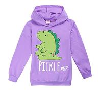Ranboo Crown Moriah Elizabeth Boys Girls Anime Hoodies UK Hoody Top Moriah Elizabeth Merch (Purple,130cm,5 Years,6 Years)