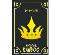 Ranboo Notebook Do Not Read: Ranboo crown notebook - Composition notebook