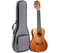 Ranch Concert Ukulele 23 inch Classical ukelele Instrument with Online 12 Lessons Professional Beginner Ukalalee Starter Pack Bundle Ukele Gig bag