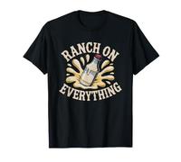 Ranch Everything Vegetables Salad Graphic Funny Food Lover T-Shirt