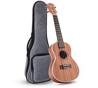 Ranch Left Handed Ukulele Tenor 26 inch Wooden Ukelele for Adults Beginners Professional with Padded Gig Bag