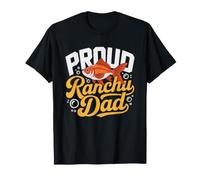 Ranchu Goldfish Dad Father Keeper Funny Fancy Fish T-Shirt