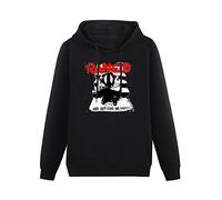 Rancid And out Come The Wolves Hoodies Long Sleeve Pullover Loose Hoody Sweatershirt Black XL