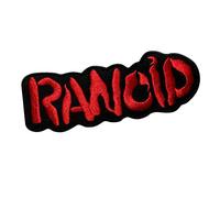 Rancid Patch Iron on T-Shirt Embroidered Jacket Denim Jean Decorate Custom Handmade Gift Craft Funny Enjoy Punk Rock