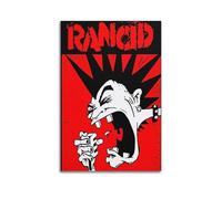 Rancid Punk Rock Poster Poster Decorative Painting Canvas Wall Posters And Art Picture Print Modern Family Bedroom Decor Posters 12x18inch(30x45cm)