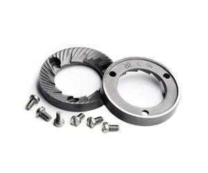 Rancilio Grinder Burr & Screw Replacement Set for Rocky & MD40 Espresso Grinders - Genuine OEM Racilio Parts