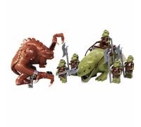 (Rancor Monster VS Gamorran guard Wet Back Beast) Fit Lego Star Wars Rancor Monster Dewback Blurrg Beast Minifigures Kids Toys Gifts