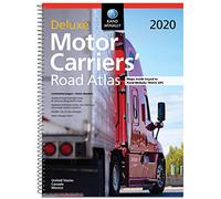 Rand McNally 2020 Deluxe Motor Carriers' Road Atlas United States Canada Mexico
