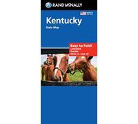 Rand McNally Easy to Fold: Kentucky State Laminated Map