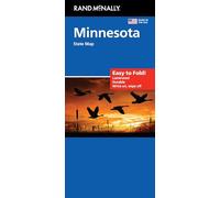 Rand McNally Easy to Fold: Minnesota State Laminated Map