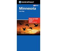Rand McNally Easy to Fold: Minnesota State Laminated Map