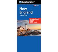 Rand McNally Easy to Fold: New England Laminated Map
