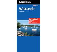 Rand McNally Easy to Fold: Wisconsin State Laminated Map
