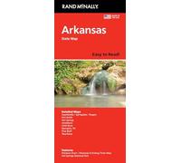 Rand McNally Easy to Read: Arkansas State Map