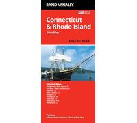 Rand McNally Easy to Read: Connecticut, Rhode Island State Map