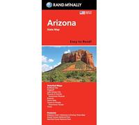 Rand McNally Easy to Read Folded Map: Arizona State Map
